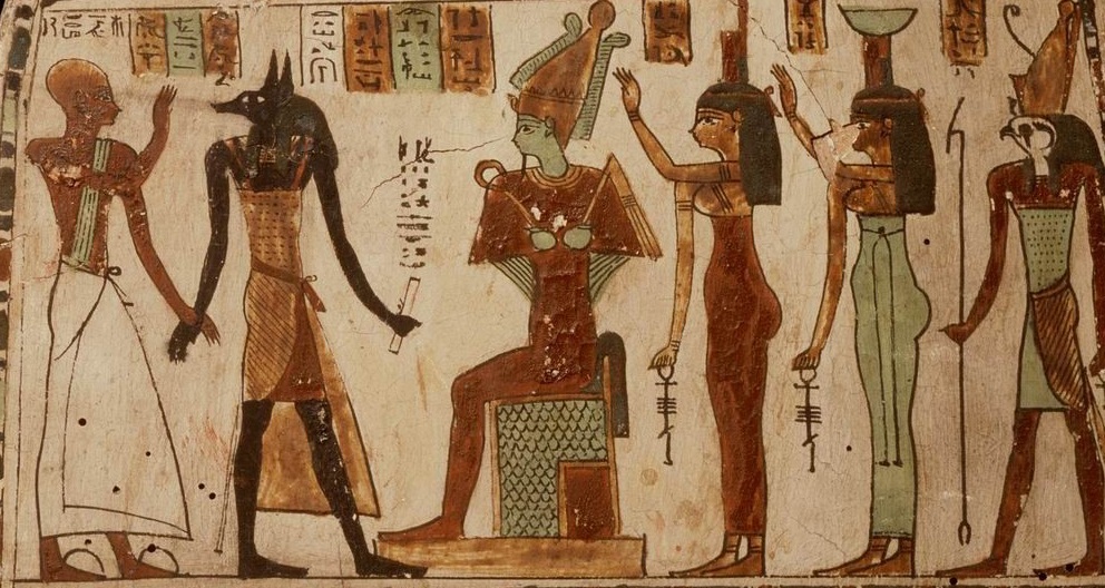 Osiris receives gifts