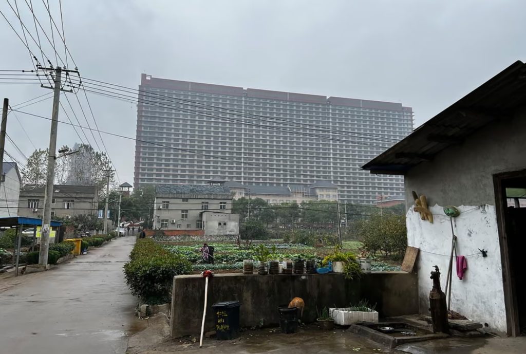 26 storey pig farm in Hubei Province